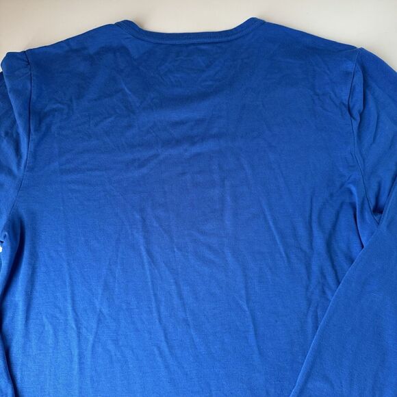 HEATKEEP Men's Blue Size SMALL Base Layer Crew Neck Top Tee Lightweight - Picture 8 of 8
